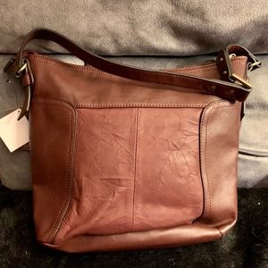 Giani Bernini Leather Hobo Bag NWT